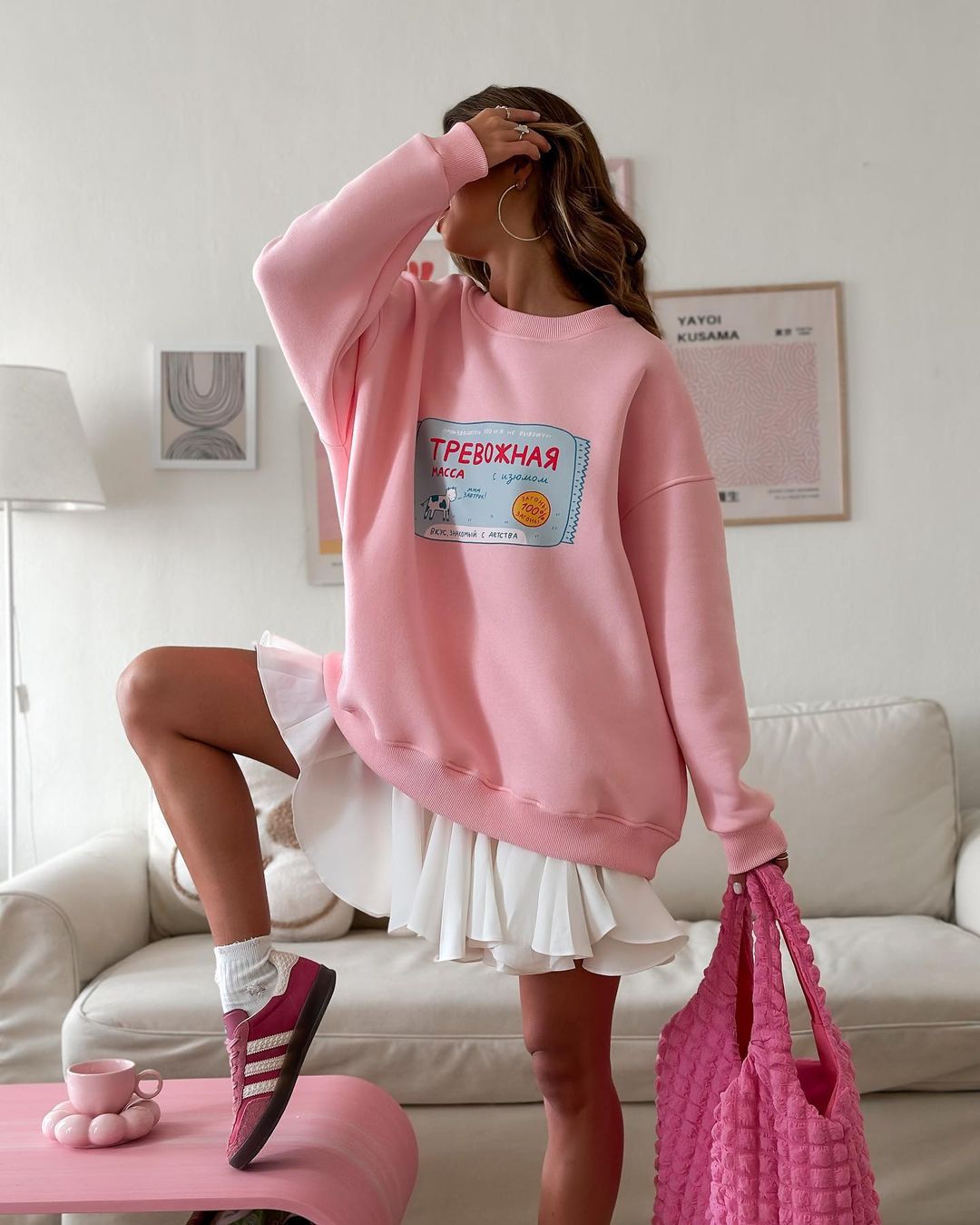 Vintage Cute Loose Hoodie - DippedShop Wholesale - #6675