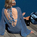 Loose Bat Sleeve Swim Cover Up - DippedShop Wholesale - #5043