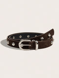 Trendy Punk Style Studded Leather Waist Belt MK2LEEP6W6JBT26