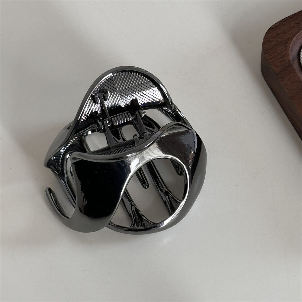 Trendy Hollow Out Metal Strong Hold Hair Claw MK2MBEP6W6HCP363