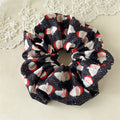 Cute Christmas Snowflake Print Elastic Hair Scrunchie 6W6HSR443