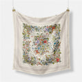 Abstract Silk Square Scarf - DippedShop Wholesale - #9715