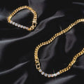 Chunky Rhinestone Choker - DippedShop Wholesale - #6131