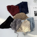 Handmade Hollow Out Triangle Bandana Headscarf MK2BK6W6HHS11
