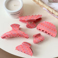 Colorful Polka Dot Hair Claw - DippedShop Wholesale - #6419