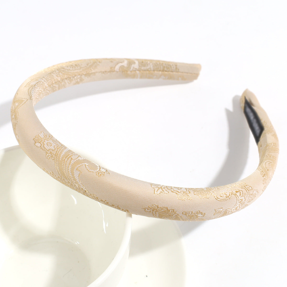 Satin Jacquard Hairband - DippedShop Wholesale - #3811