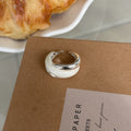 Enamel Twisted Open Ring - DippedShop Wholesale - #5011