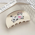 Cute Dog Patchwork Acetate Hair Claw MK2PPM6W6HCP340