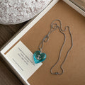 Minimalist Metal Heart Pendant Necklace 6W6JNC648