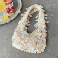 Vintage Natural Shell Handmade Evening Tote Bag 8BW6BBG414