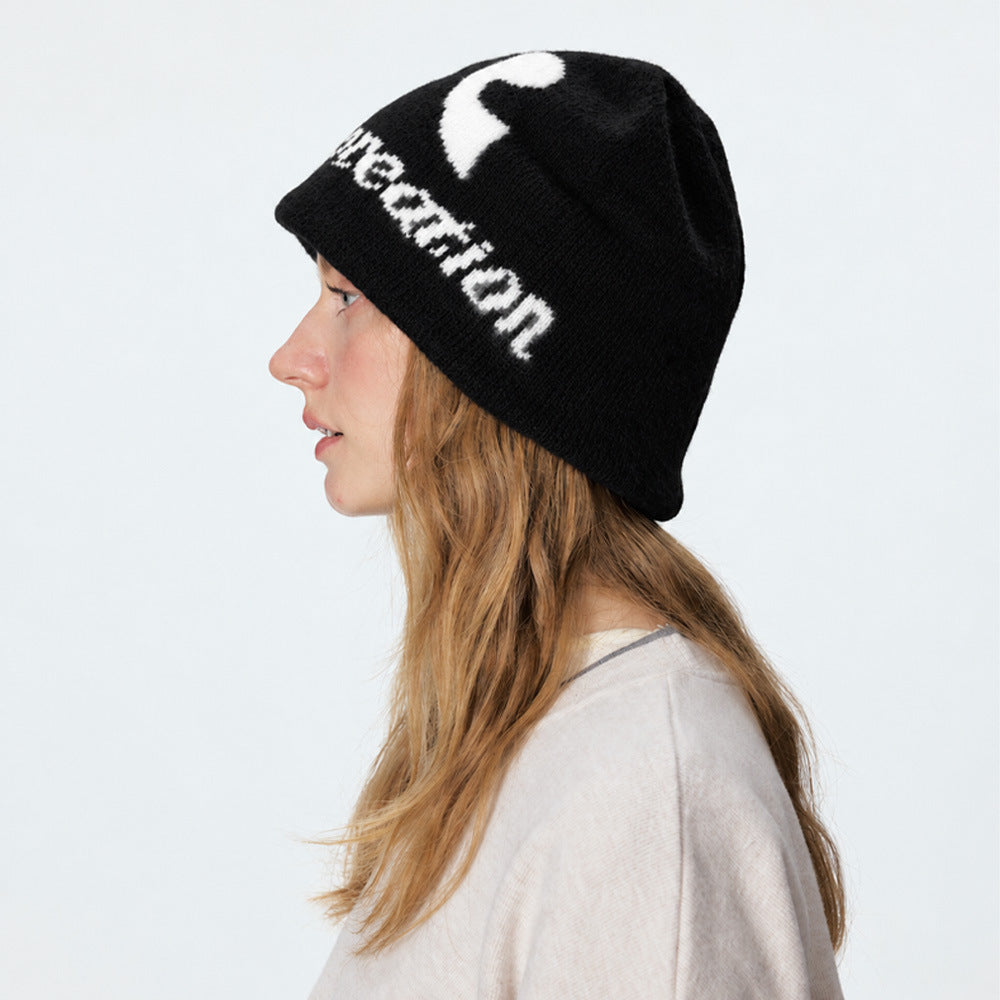 Jacquard Knit Beanie Hat - DippedShop Wholesale - #3251