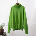 High Collar Loose Sweater - DippedShop Wholesale - #5747