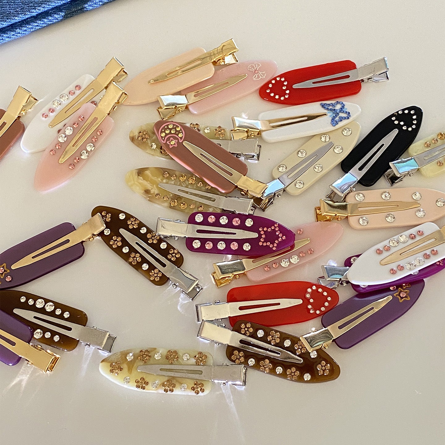Elegant Flat Hair Clip - DippedShop Wholesale - #7779