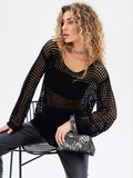 Loose Flare Sleeve Knit Cover Up - DippedShop Wholesale - #5107