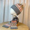 Knit Hat Scarf Set - DippedShop Wholesale - #5987