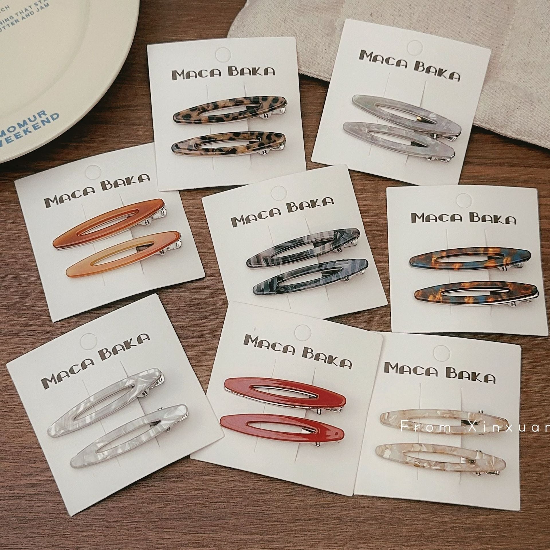 Hollow Out Hair Clips - DippedShop Wholesale - #5299