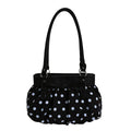 Fresh Polka Dots Bowknot Ruffled Underarm Bag 6W10BBG1381