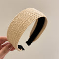 Woven Straw Beach Headband - DippedShop Wholesale - #6627