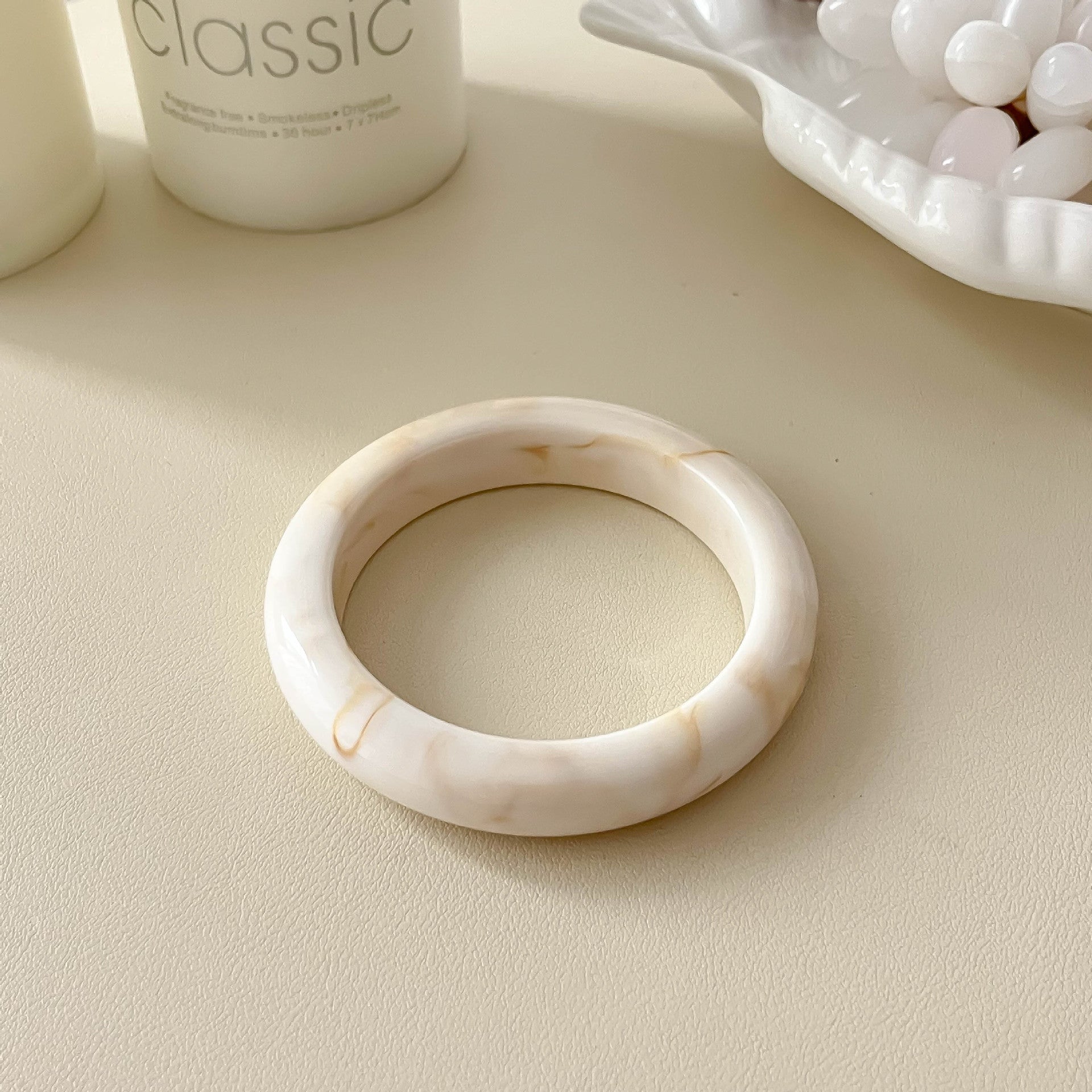 Trendy Geometric Resin Stackab - DippedShop Wholesale - #8003