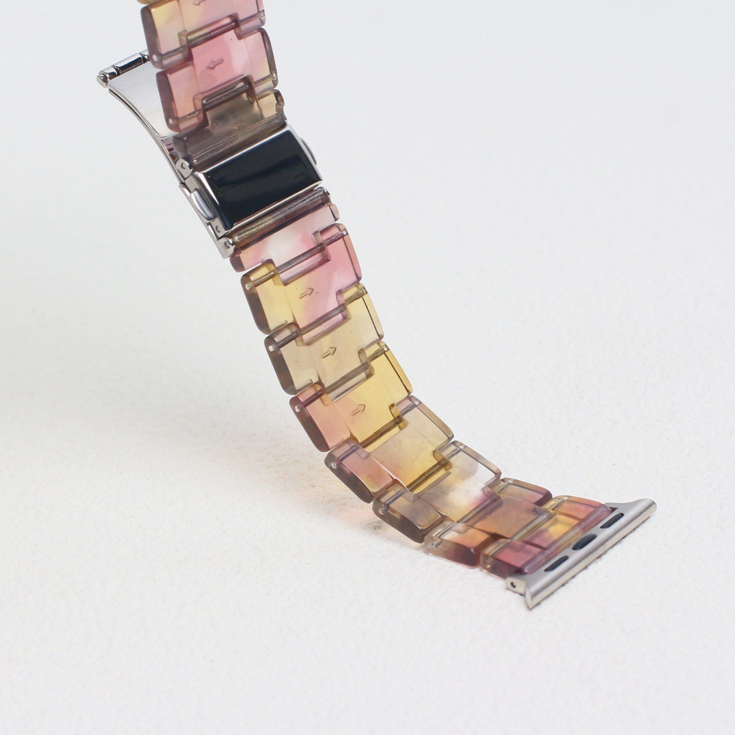 Natural Resin Solid Color Watch Band 6W6JWA94