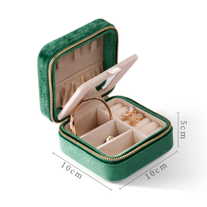 trendy Solid Color Square Jewelry Case 8CW6BOB353L