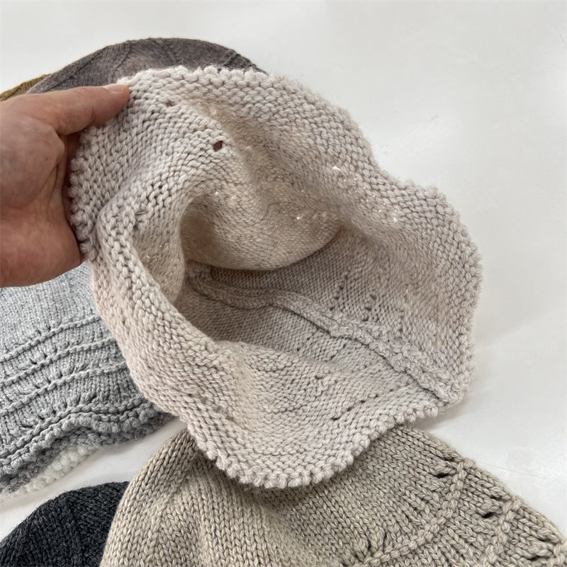 Wool Blend Knit Bucket Hat - DippedShop Wholesale - #1811