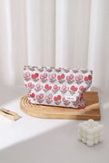 Strawberry Print Cosmetic Bag - DippedShop Wholesale - #3283
