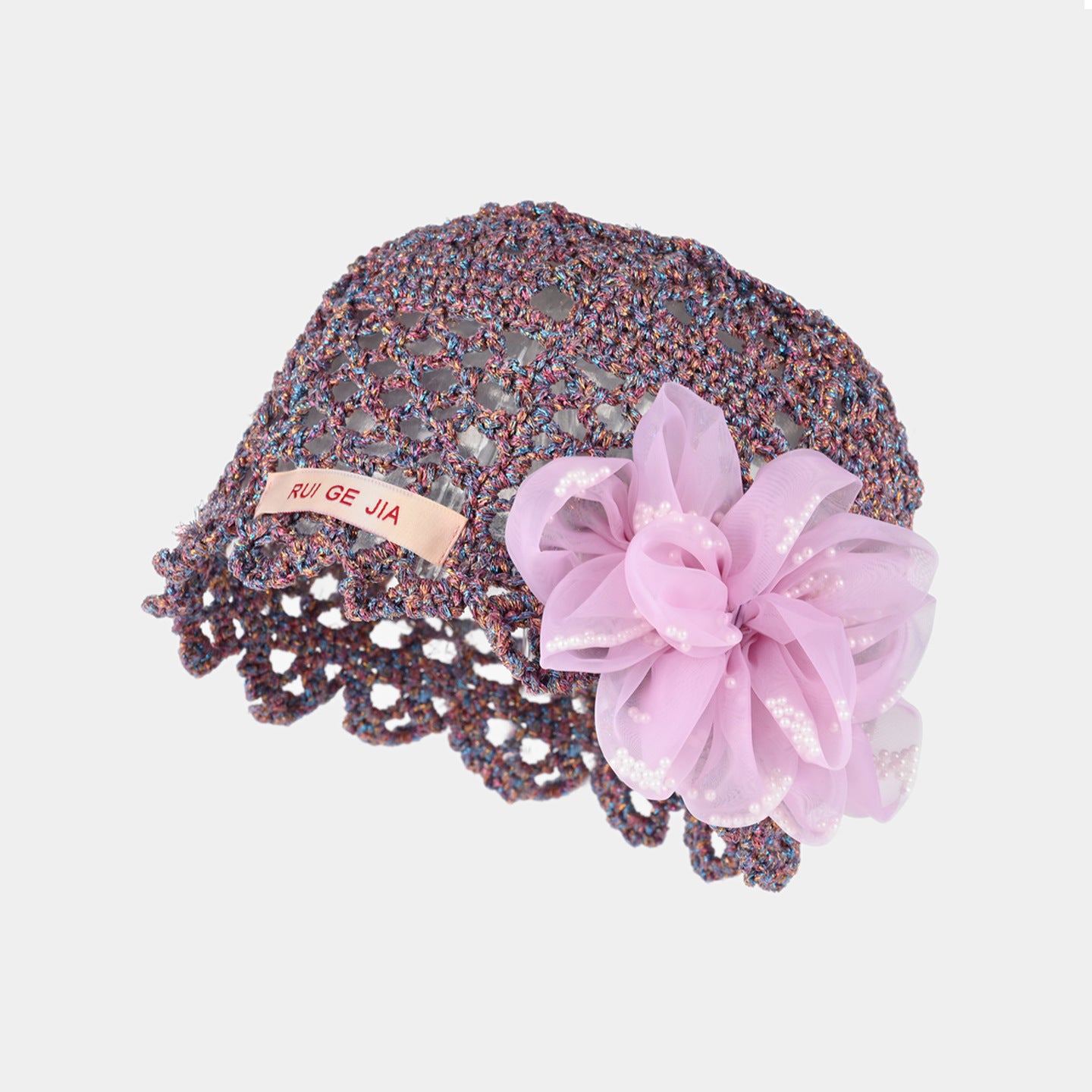 Vintage 3D Floral Skull Cap - DippedShop Wholesale - #5091