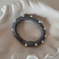 Stylish Pearl Stain High Elastic Scrunchies 6W6HSR513