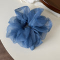 Retro Leopard Print Organza Ruffled Scrunchies 6W6HSR488
