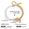Fashion Gold Plated Cubic Zirc - DippedShop Wholesale - #0707