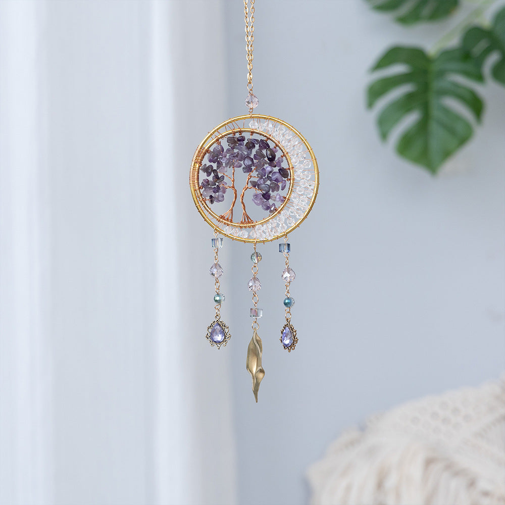 Leaf Crystal Suncatcher - DippedShop Wholesale - #3699