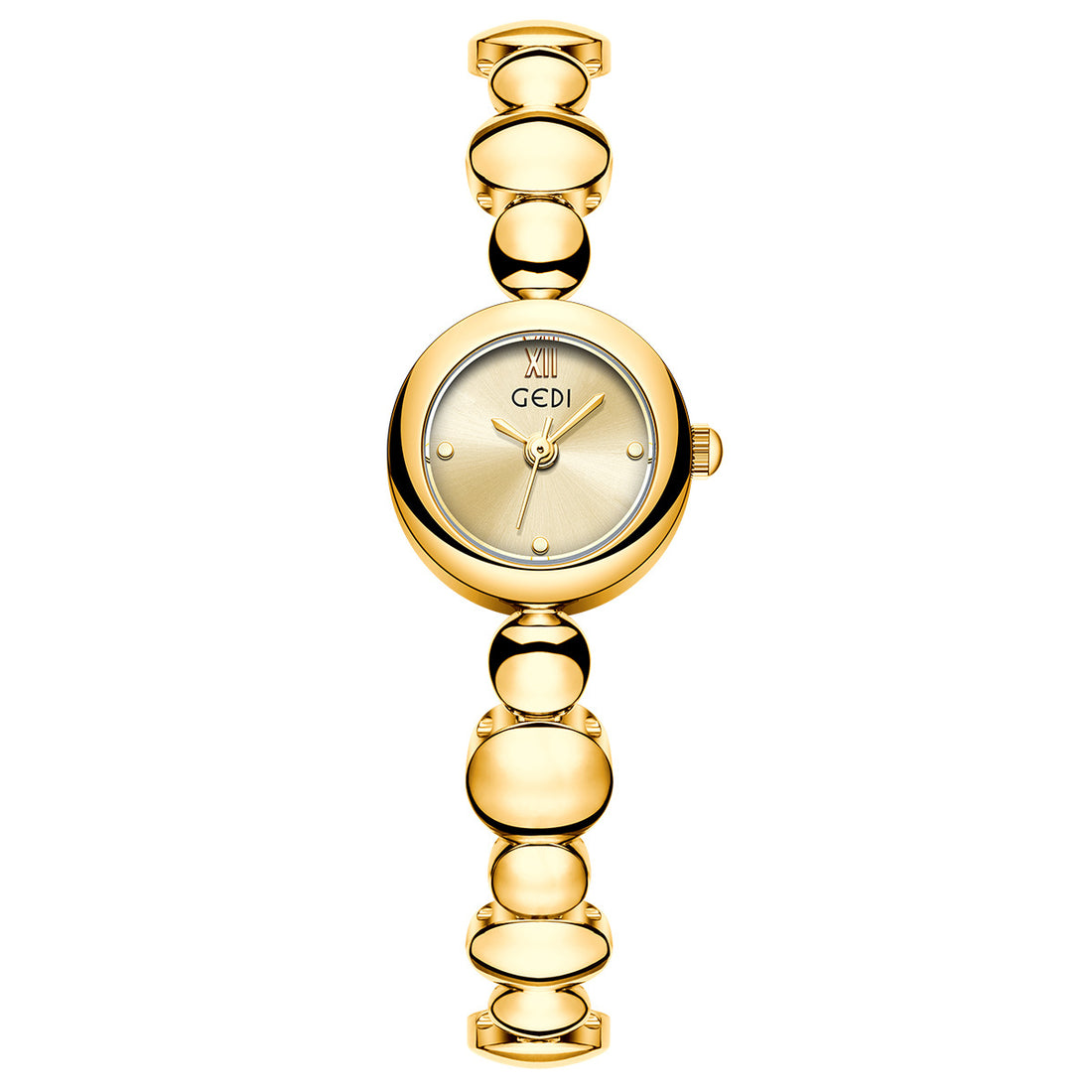 Luxury Gold-Tone Round Quartz Bracelet Watch MK2SSAS6W6JWA15