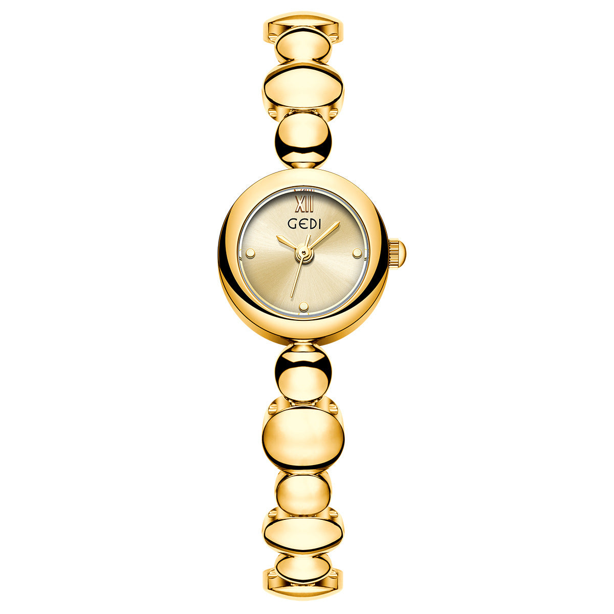 Luxury Gold-Tone Round Quartz Bracelet Watch MK2SSAS6W6JWA15