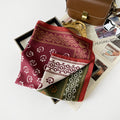 Bohe Style Patchwork Paisley Print  Square Scarf 6W6NSC243