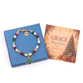 Cardinal Pendant Beaded Bracelet - DippedShop Wholesale - #4019