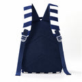 Casual Color Block Striped Large Capacity Backpack 6W10BBG1956