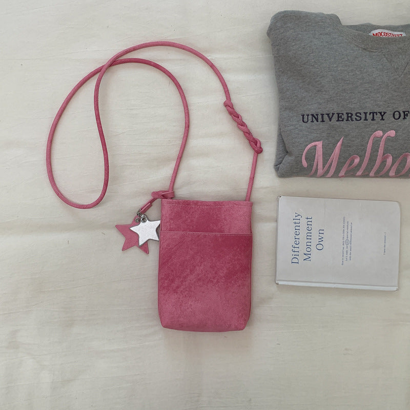 Sweet Star Charm Portable Crossbody - DippedShop Wholesale - #7187