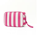 Simple Color Block Striped Travel Cosmetic Bag MK2BLW6C5CO11
