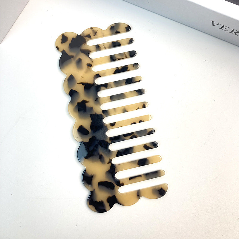 Simple Square Acetate Hair Combs MK2PPM6CT5CB40