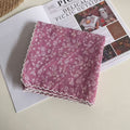Vintage Floral Print Neckerchief Head Scarf MK2BW6W6NSI16