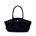Casual Suede Large Capacity Ruched Tote Bag 6W10BBG1868