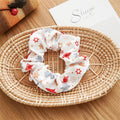 Polka Dot Plaid Hair Scrunchie - DippedShop Wholesale - #2547