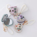 3D Floral Rhinestone Bag Charm - DippedShop Wholesale - #9523