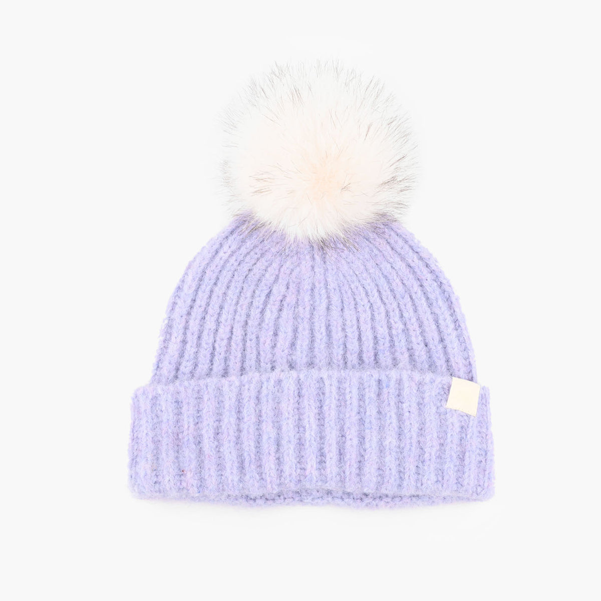 Rib Knit Beanie Hat - DippedShop Wholesale - #3411