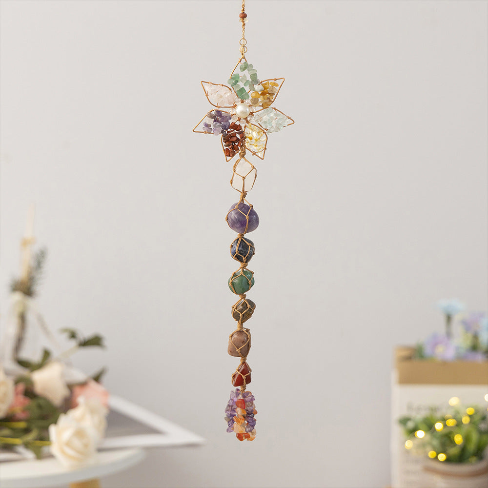 Colorful Lotus Dream Catcher - DippedShop Wholesale - #2403