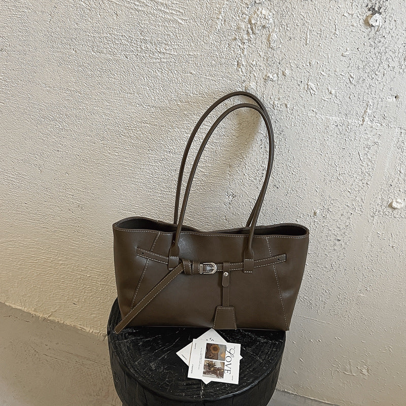 Fashion Belt Buckle Commuter Tote - DippedShop Wholesale - #9603