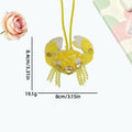 Creative Handmade Beads Jellyfish Bag Charm 6W10BBC799