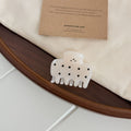 Cute Polka Dot Mini Square Hair Claw 6W6HCP1627