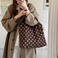 Leopard Print Shoulder Bag - DippedShop Wholesale - #8531